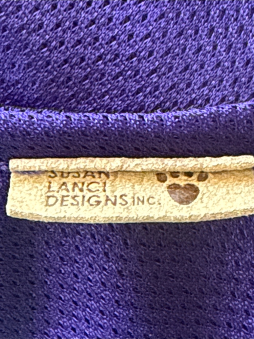 Purple Dog Sling Carrier - Comfortable Hands-Free Pet Sling - Picture 5 of 6